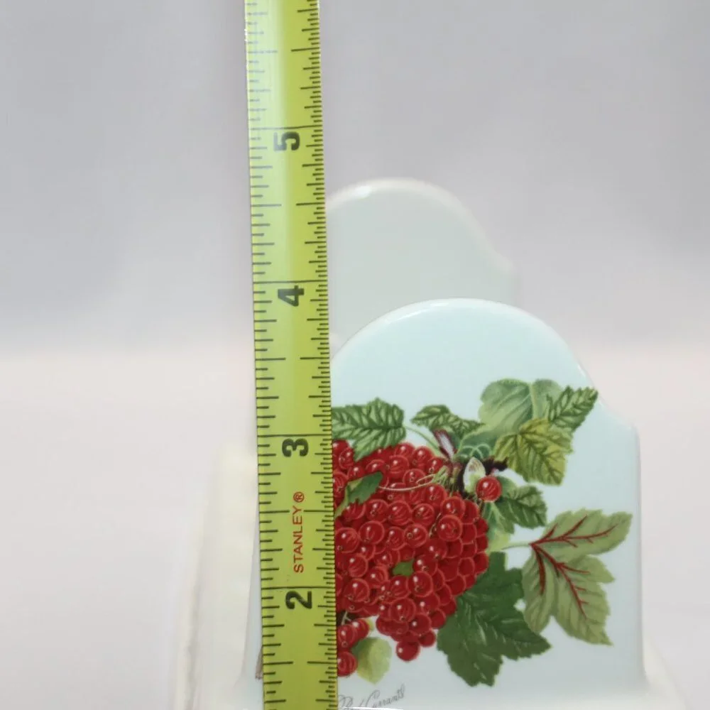 Vintage Pomona Portmeirion Red Current and Peach English Toast Rack